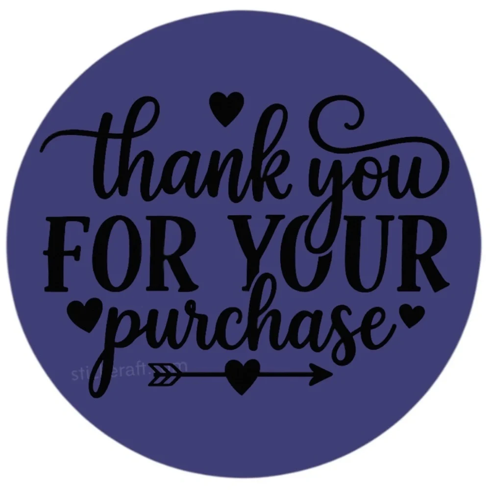 Thank You for Your Purchase Stickers – 2
